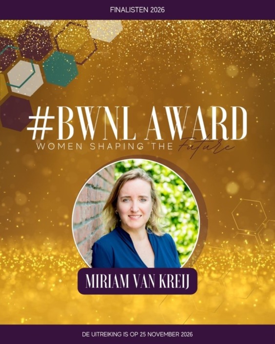 gouden finalist – Miriam van Kreij